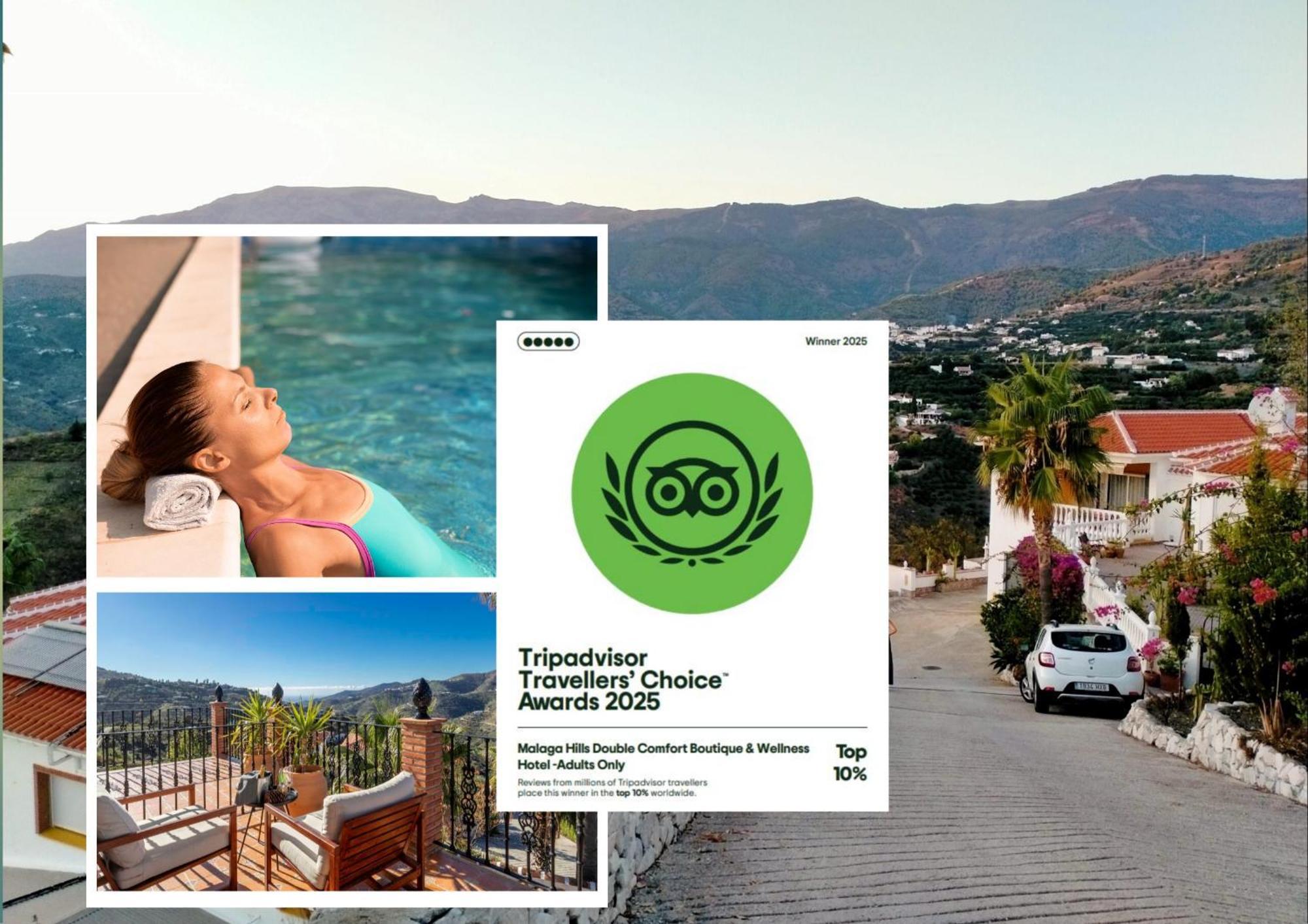 Malaga Hills Double Comfort Boutique & Wellness Eco-Hotel -Adults Only- Cómpeta Kültér fotó